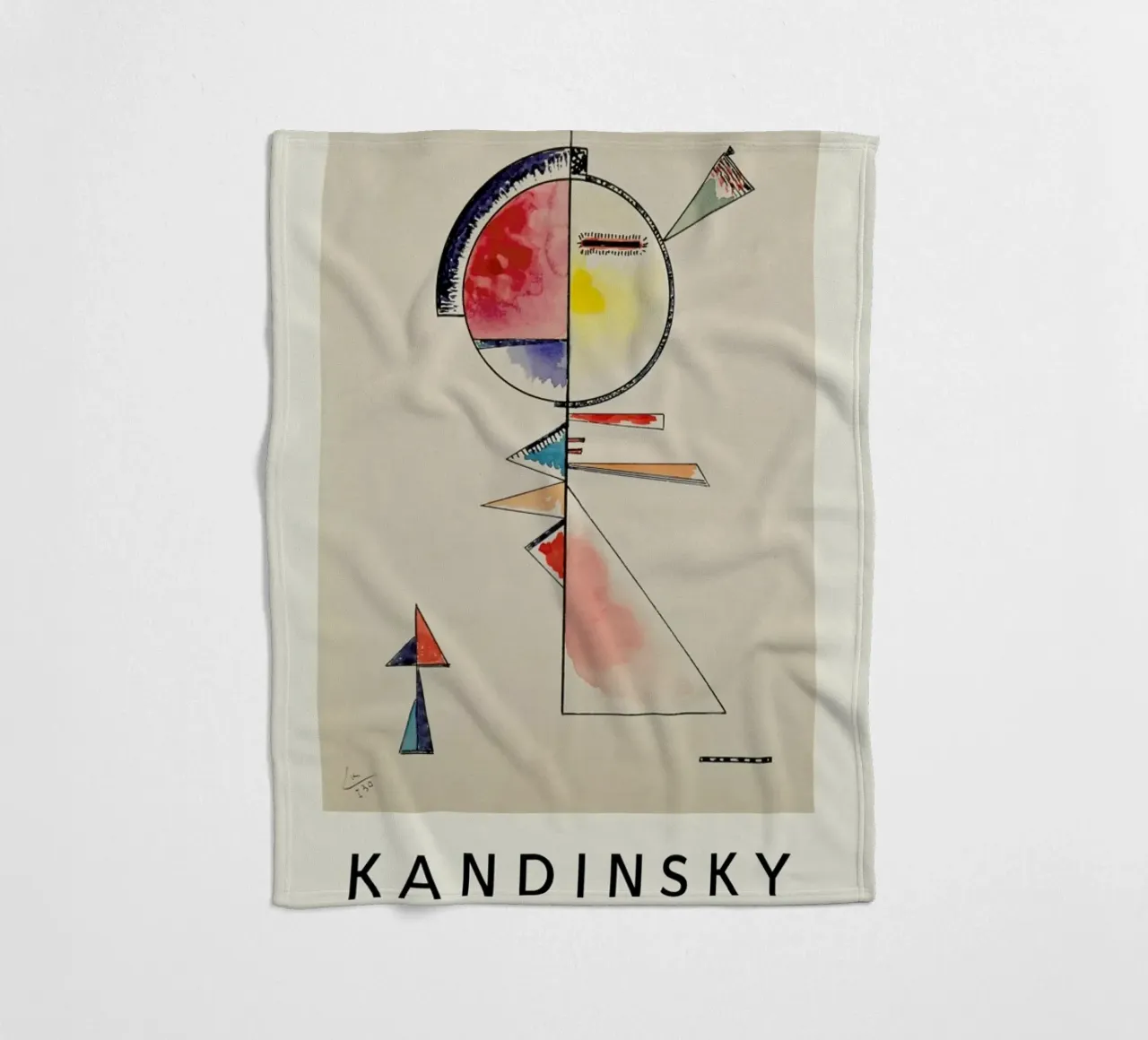Kandinsky - Unstable Compensation coperta in pile da ARTOTHEK