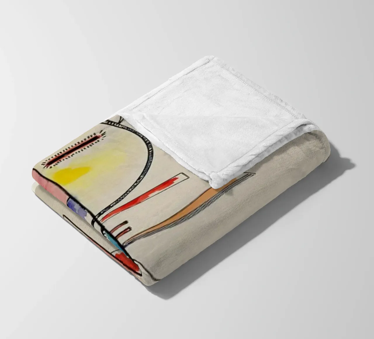 Kandinsky - Unstable Compensation coperta in pile da ARTOTHEK