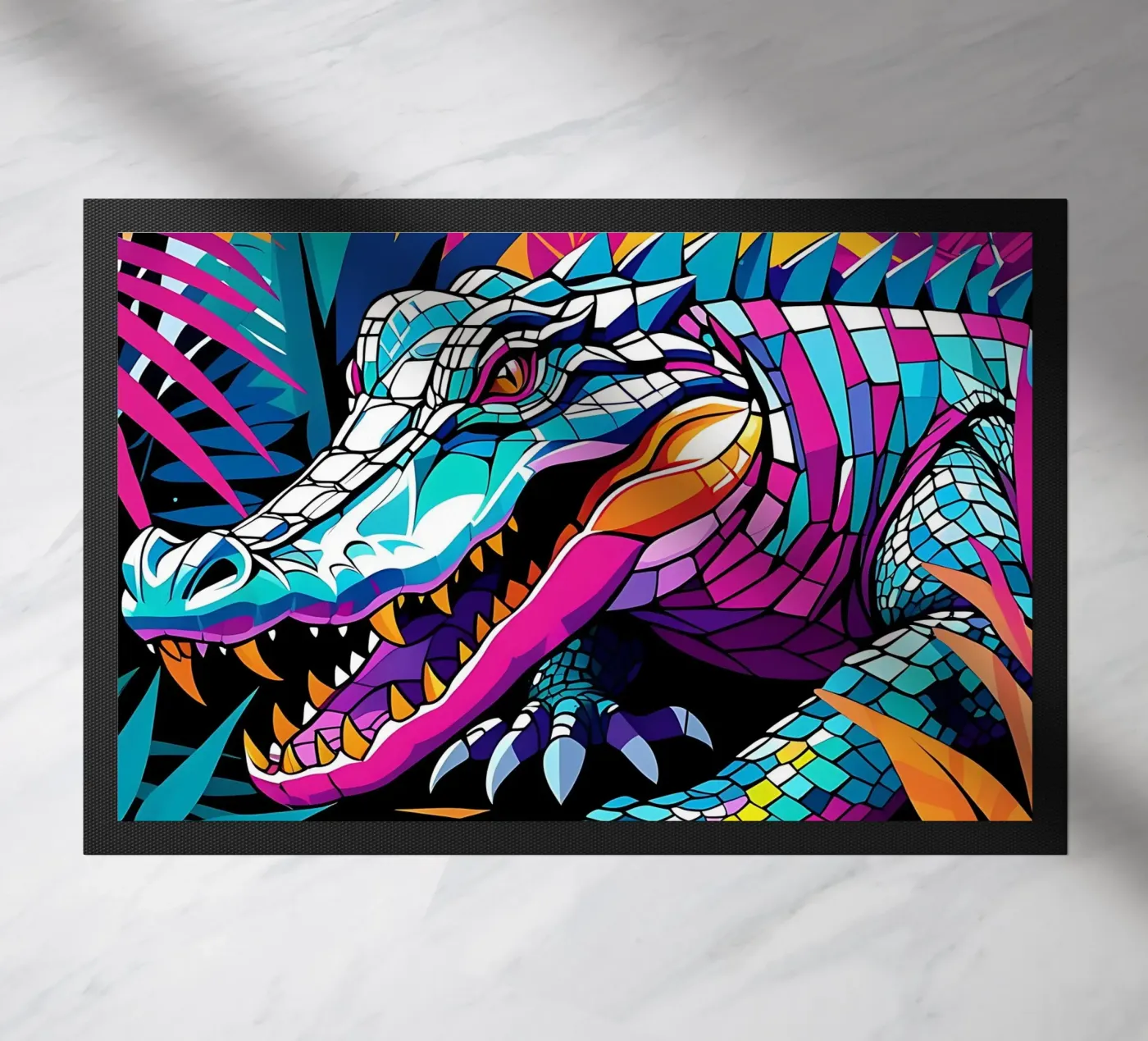 Stile_coccodrillo_E_3 zerbino da Tierisch bunt by LK