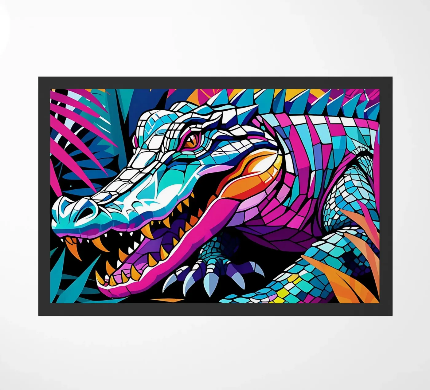 Stile_coccodrillo_E_3 zerbino da Tierisch bunt by LK