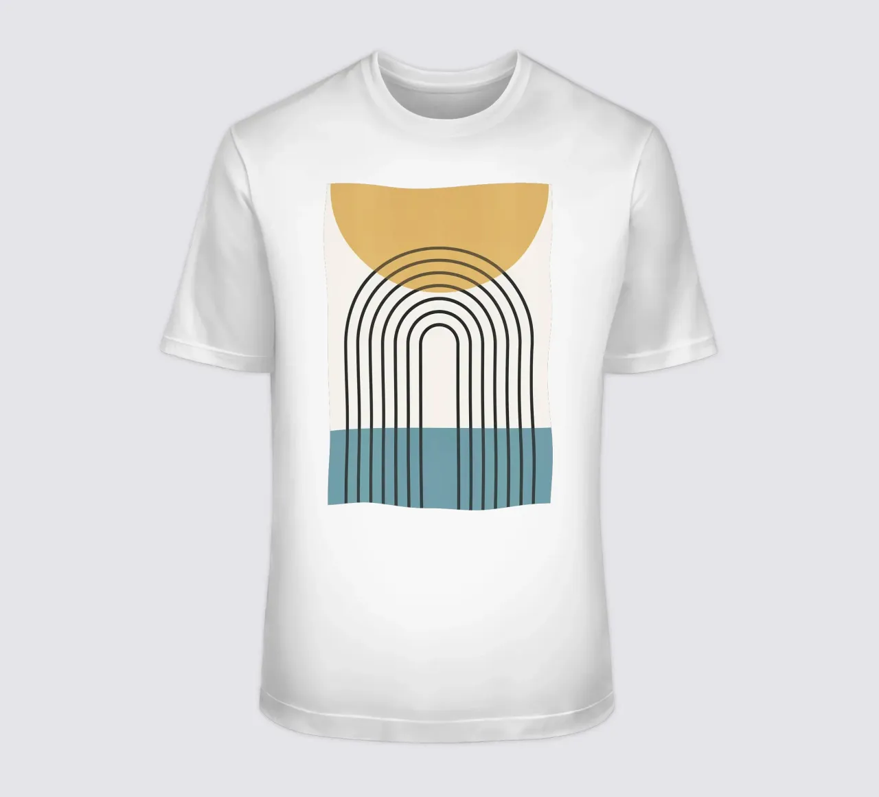 Linee geometriche II t-shirt da James M Coyle