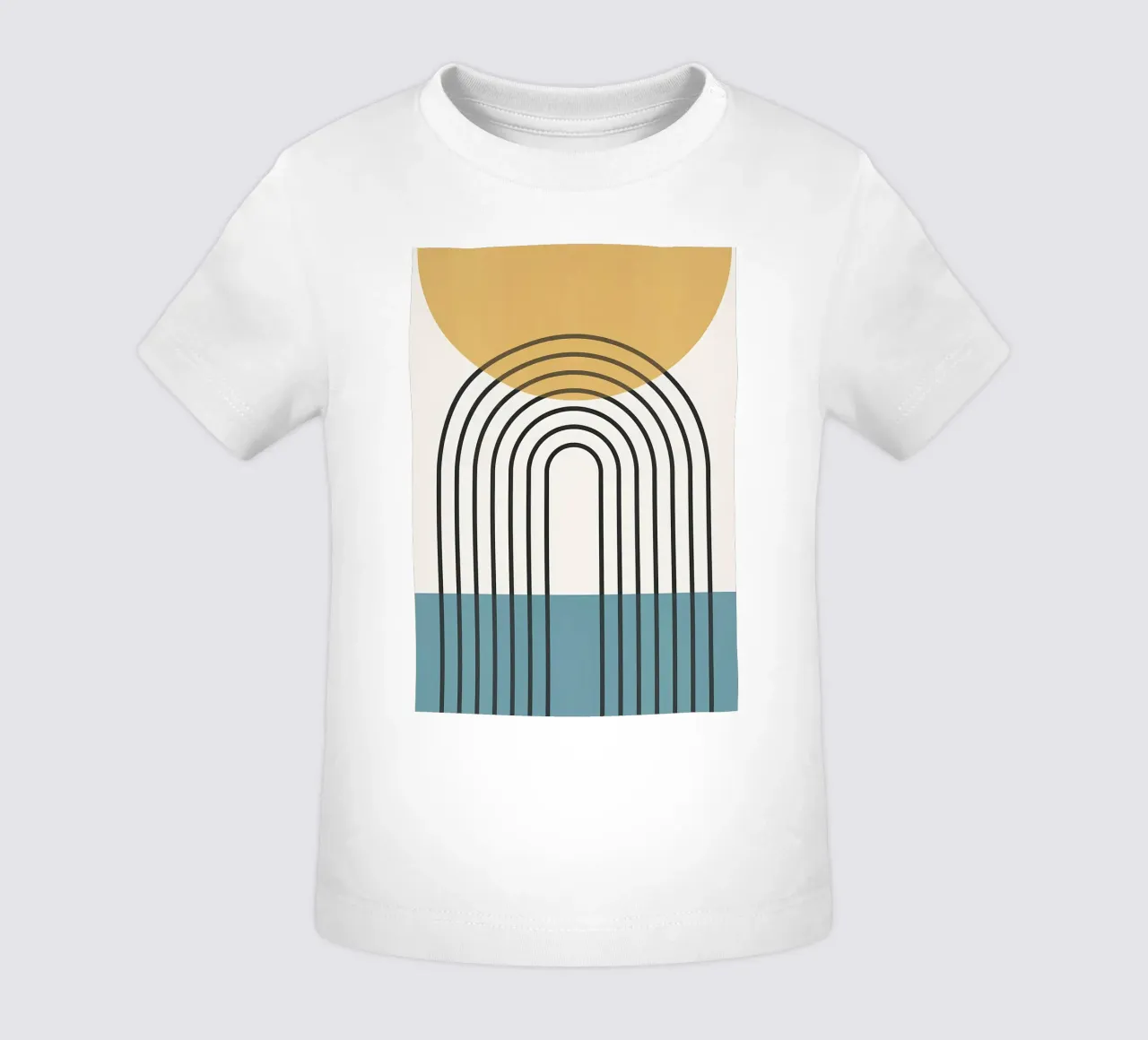 Geometrische lijnen II baby t-shirt van James M Coyle