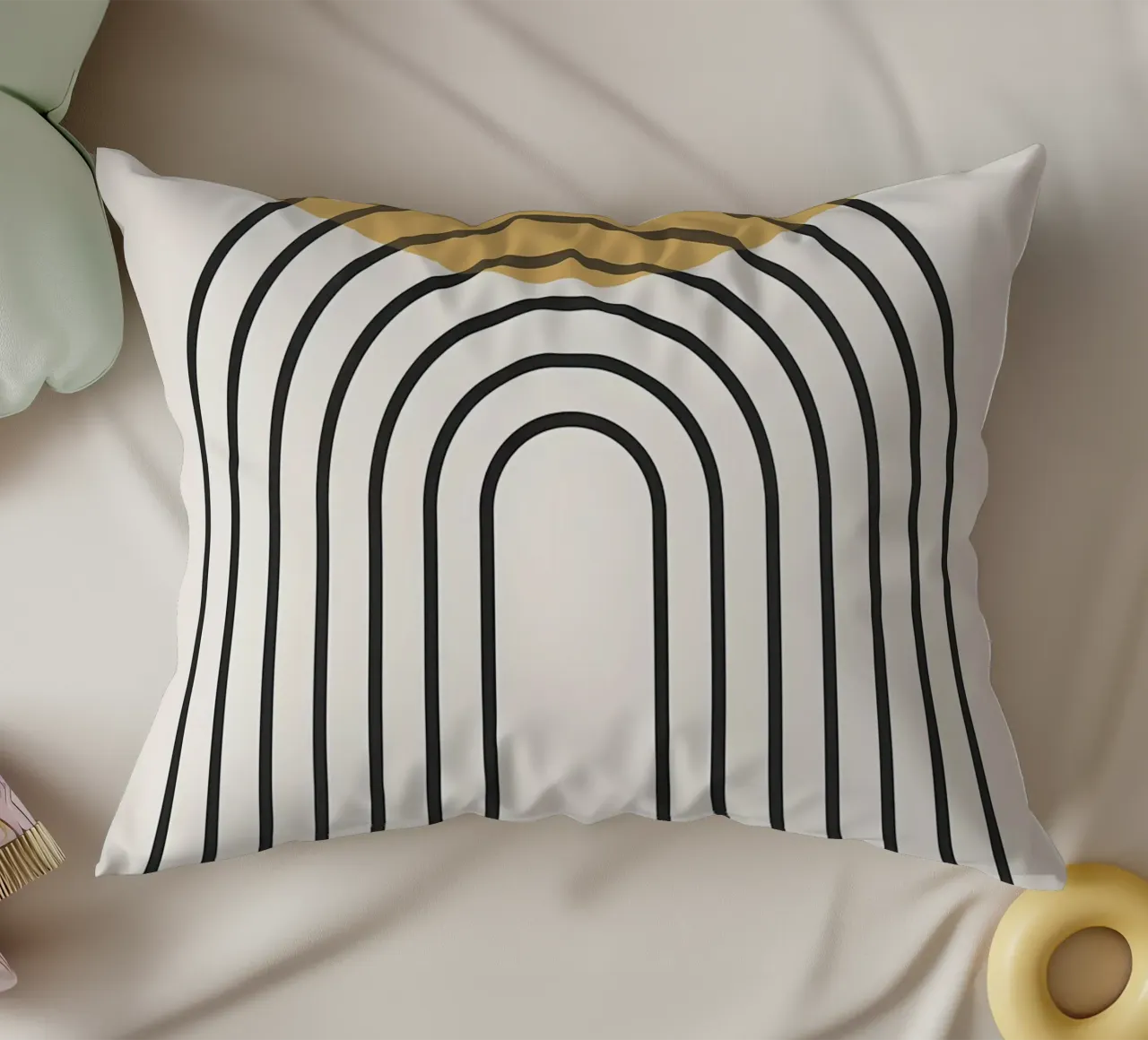 Linee geometriche II cuscino da James M Coyle