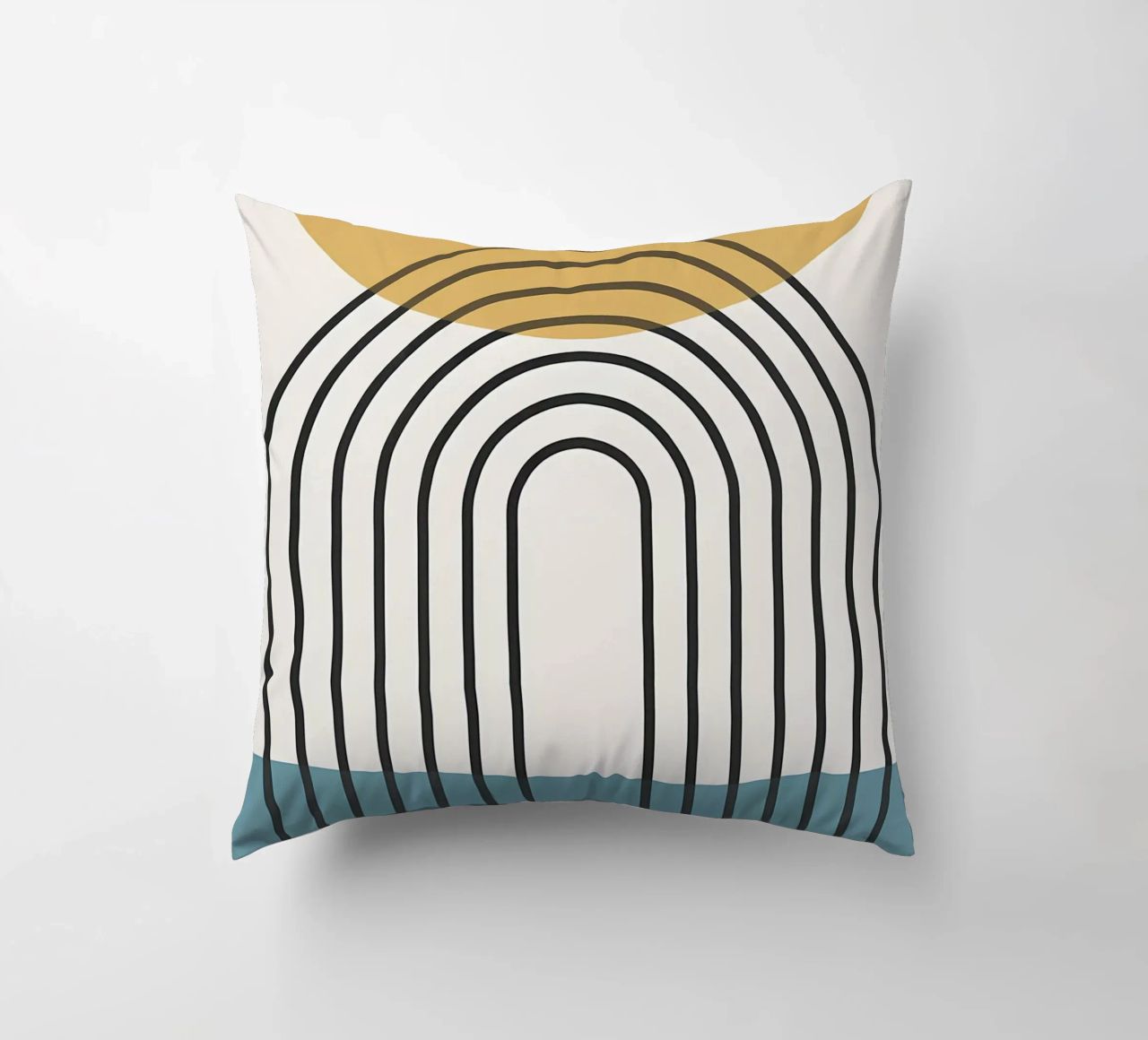 Linee geometriche II cuscino da James M Coyle