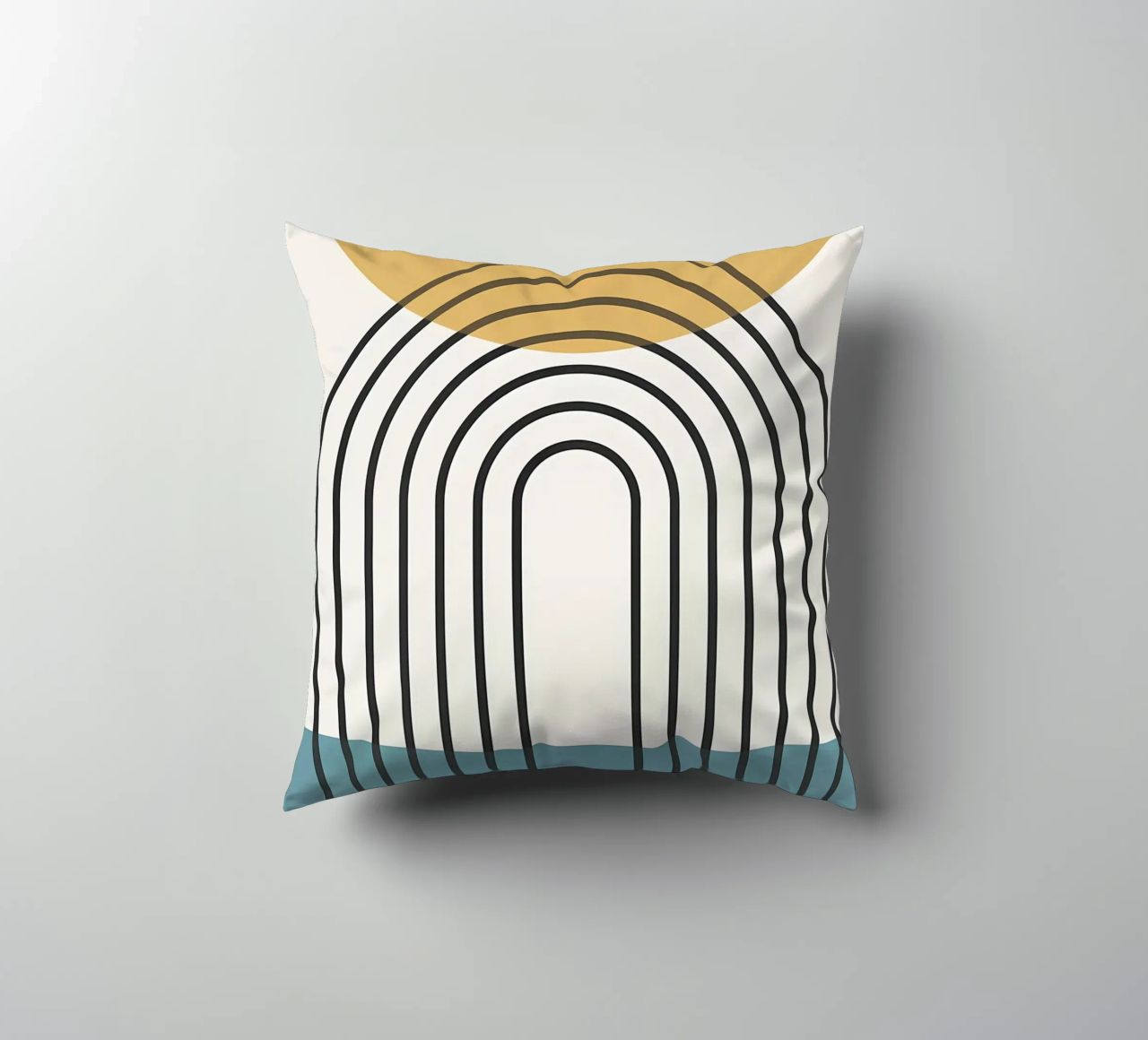 Linee geometriche II cuscino da James M Coyle