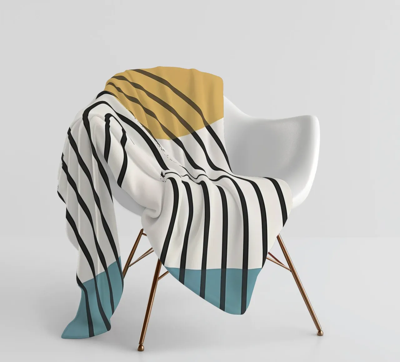 Linee geometriche II coperta in pile da James M Coyle