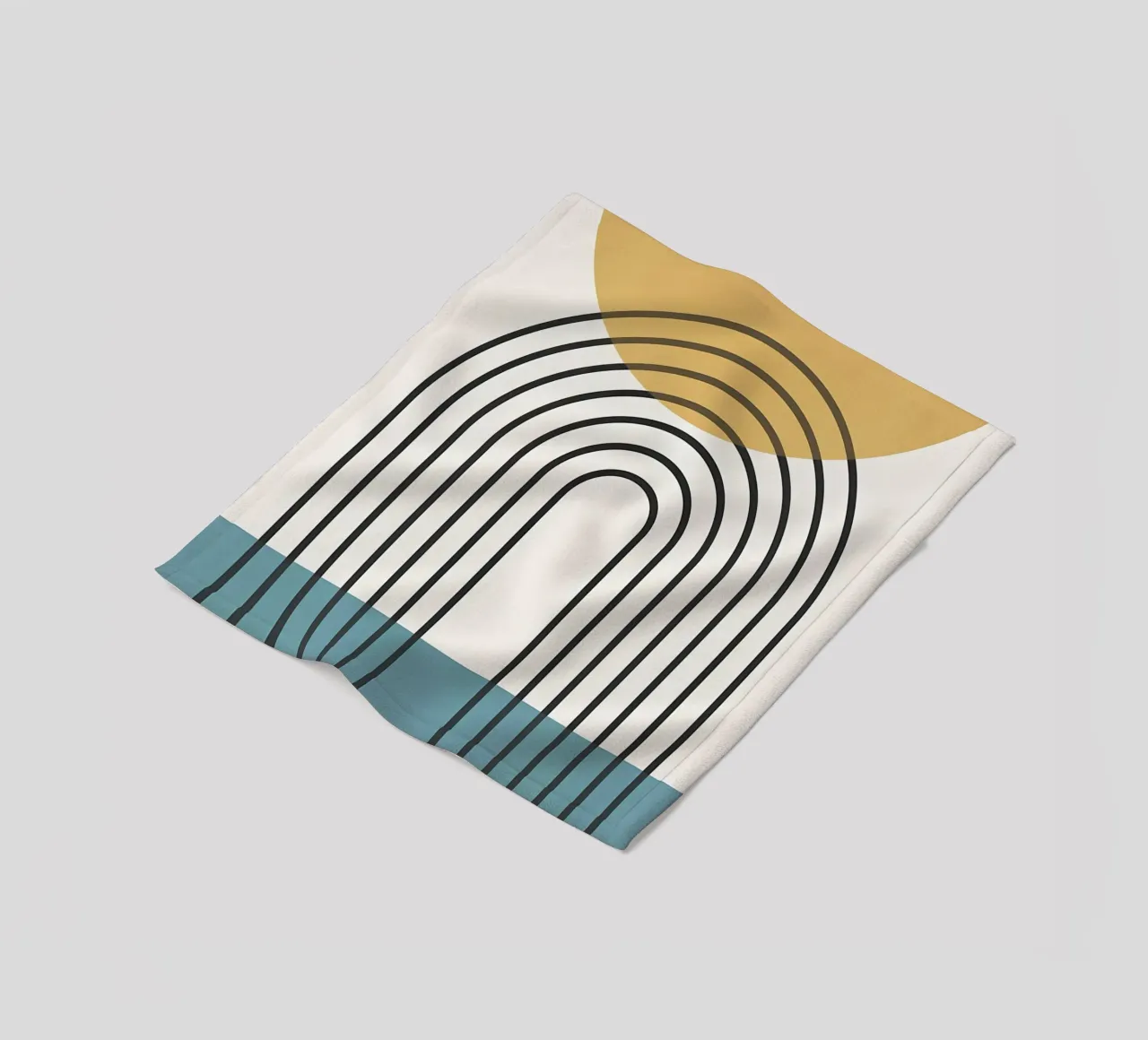 Linee geometriche II coperta in pile da James M Coyle