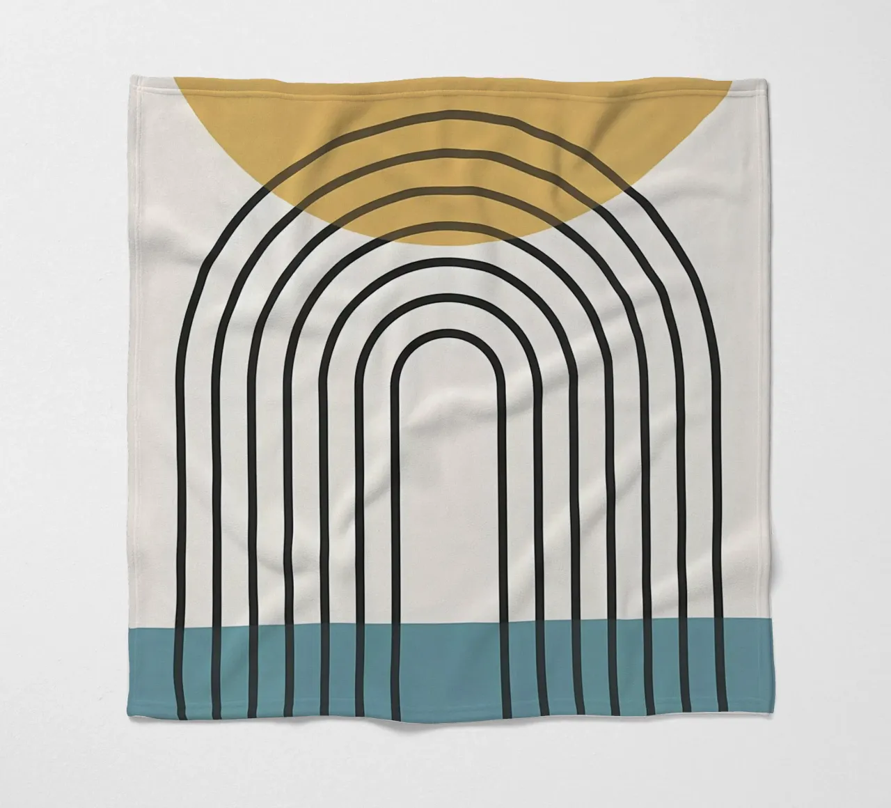 Linee geometriche II coperta in pile da James M Coyle