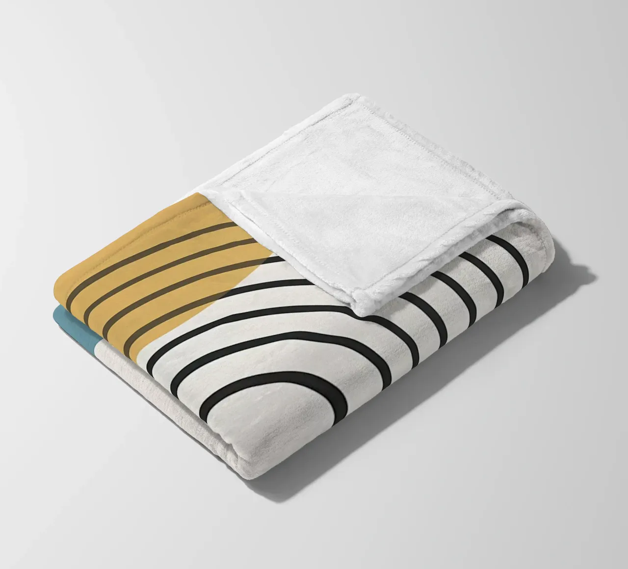 Linee geometriche II coperta in pile da James M Coyle