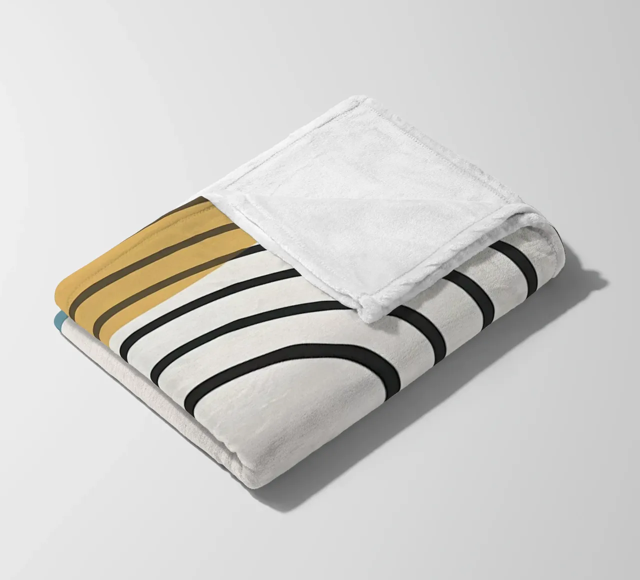 Linee geometriche II coperta in pile da James M Coyle