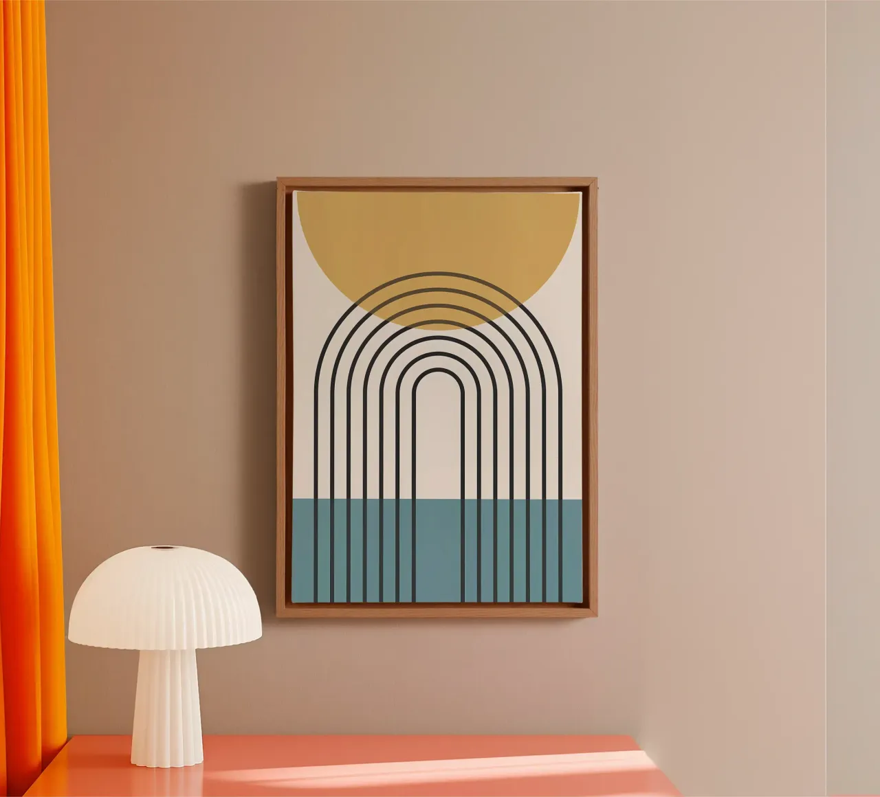 Linee geometriche II tela da James M Coyle