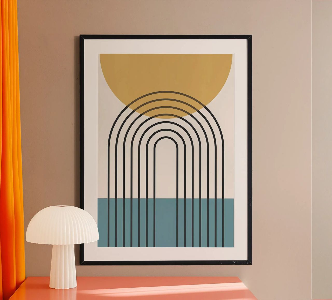 Linee geometriche II poster da James M Coyle
