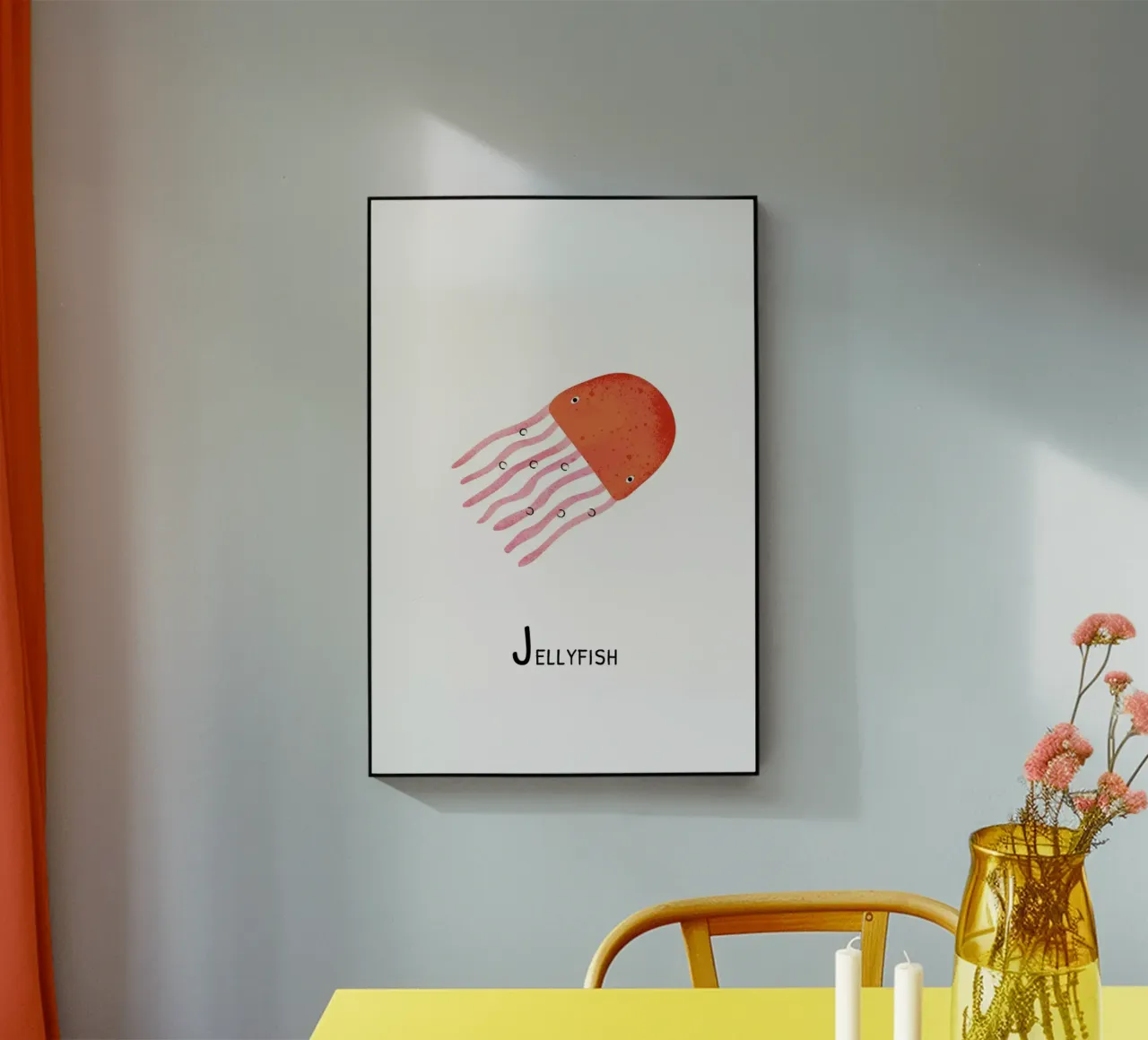 Jellyfish plexiglass da Little Flourishes