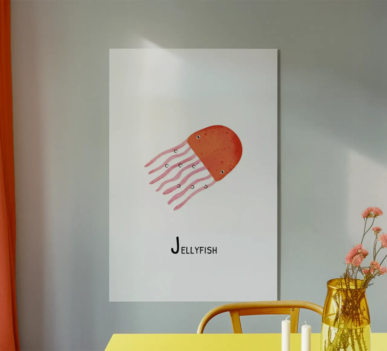 Jellyfish plexiglass da Little Flourishes