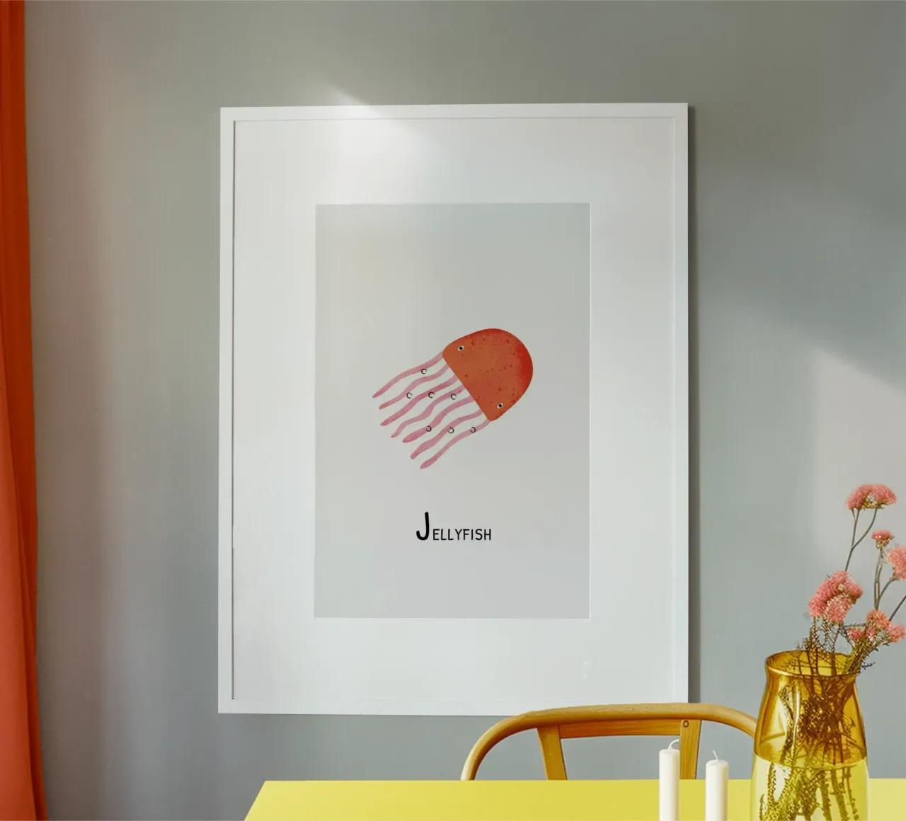 Jellyfish poster da Little Flourishes