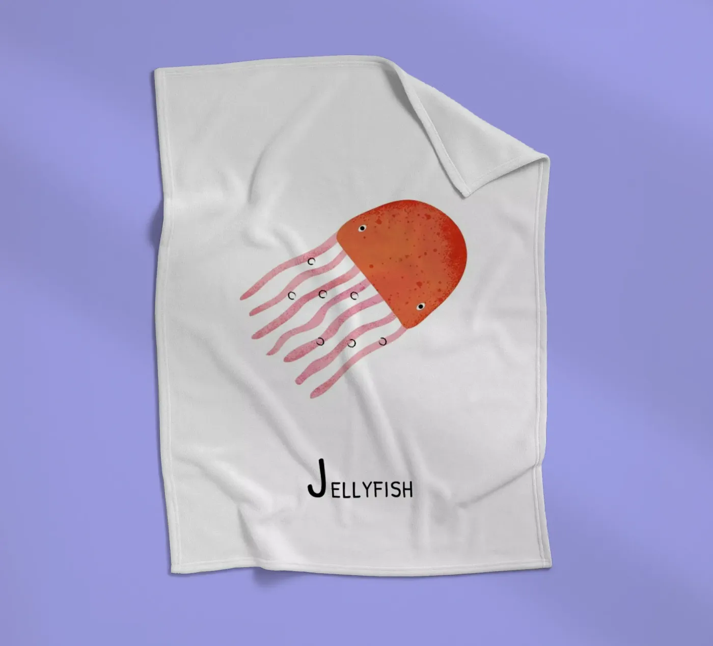 Jellyfish Fleecedecke von Little Flourishes