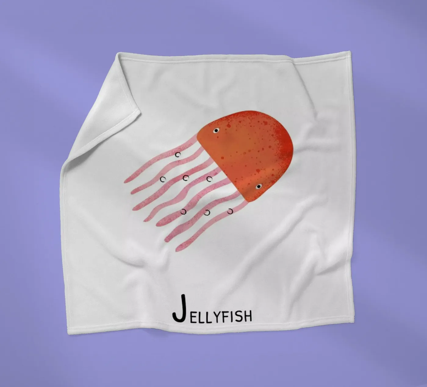 Jellyfish Fleecedecke von Little Flourishes
