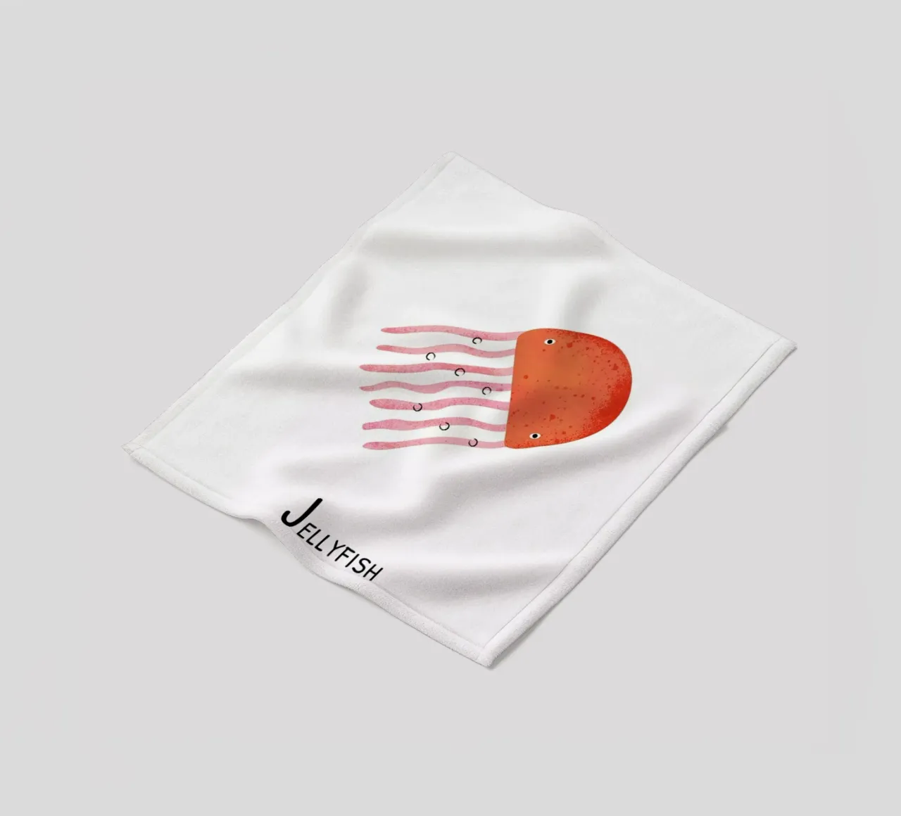Jellyfish coperta in pile da Little Flourishes