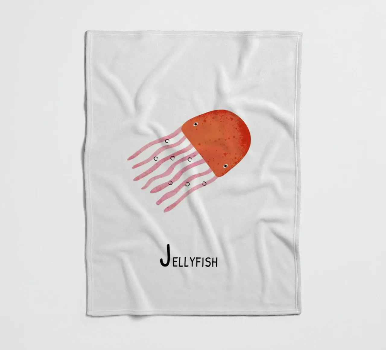 Jellyfish coperta in pile da Little Flourishes