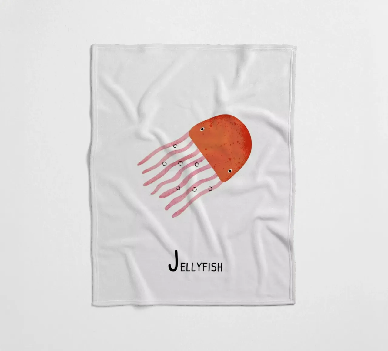 Jellyfish coperta in pile da Little Flourishes