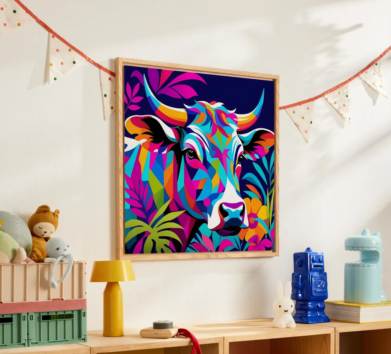 Stile_mucca_E_2 plexiglass da Tierisch bunt by LK