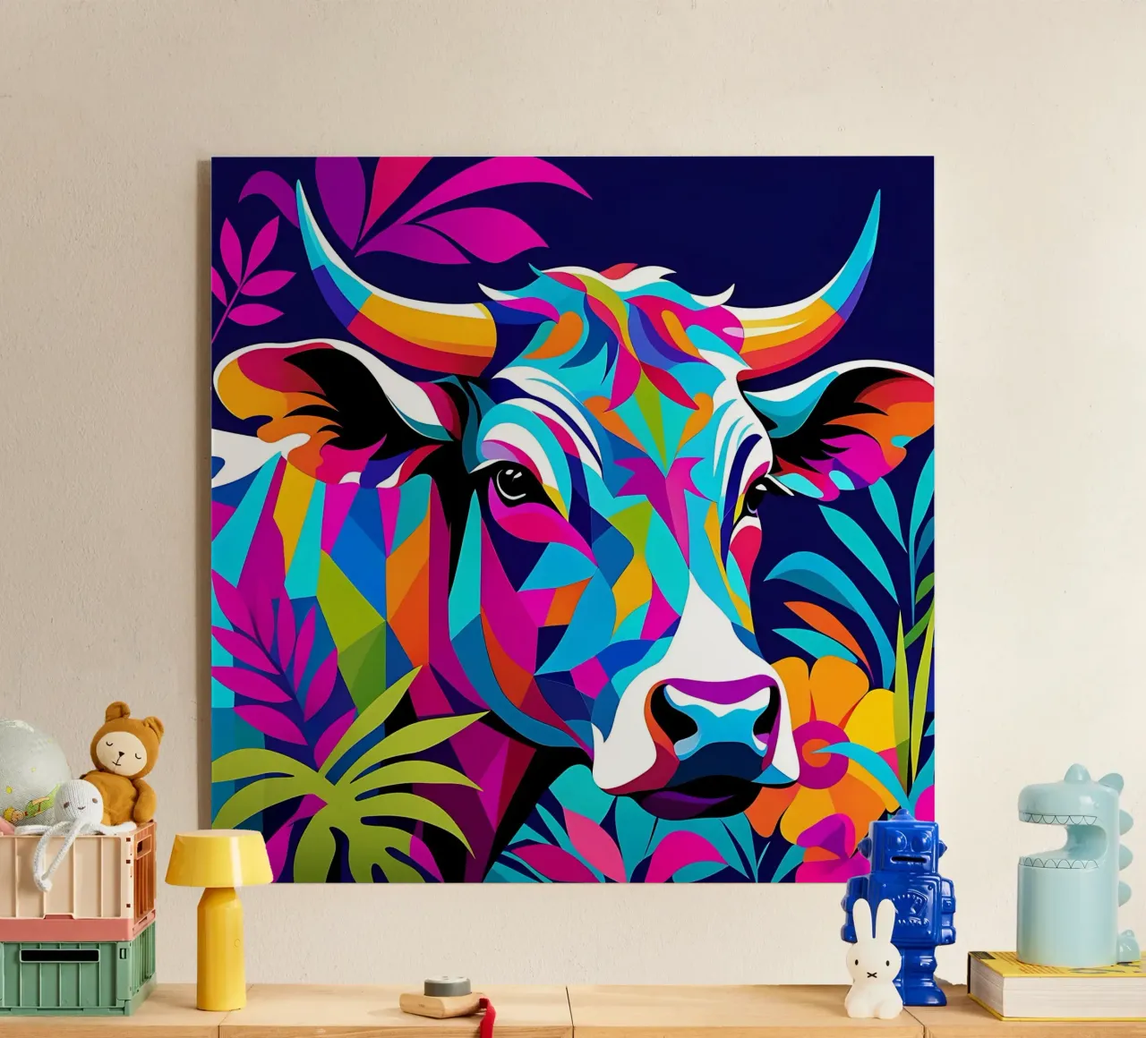 Stile_mucca_E_2 plexiglass da Tierisch bunt by LK