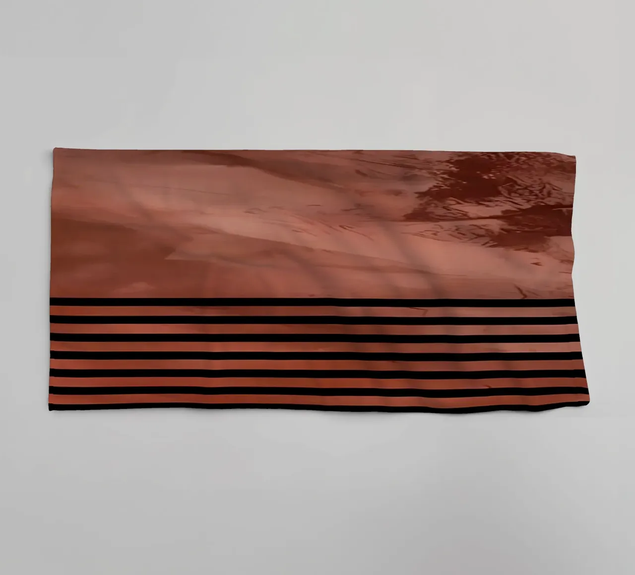 Eleganza minimalista Boho asciugamano da bagno da James M Coyle