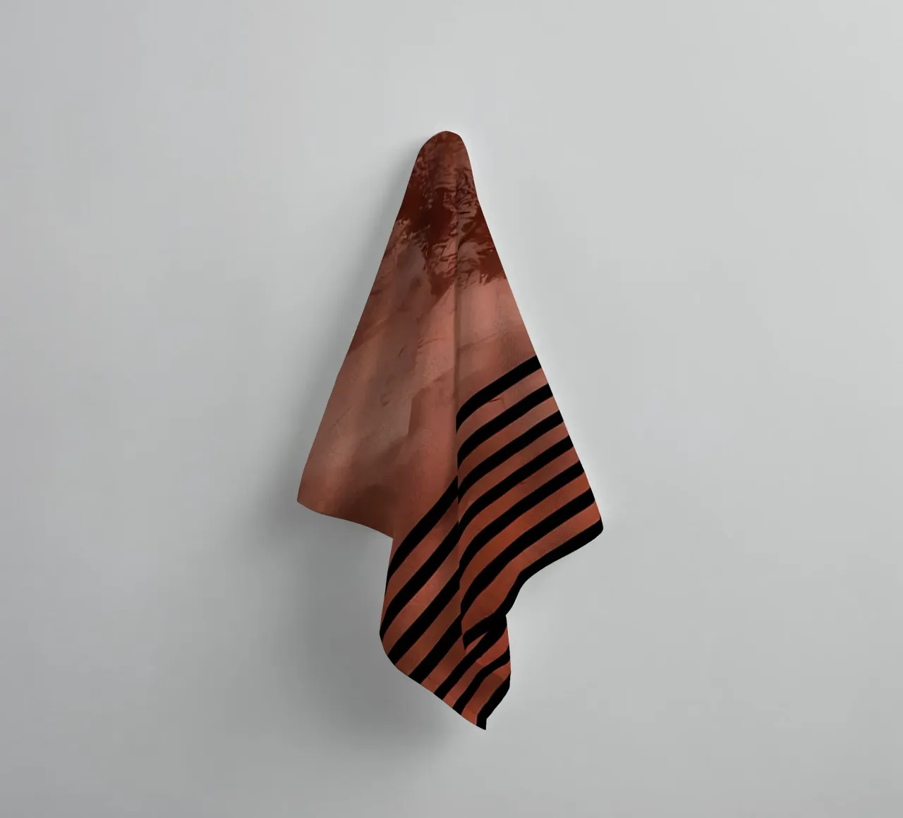 Eleganza minimalista Boho asciugamano da bagno da James M Coyle