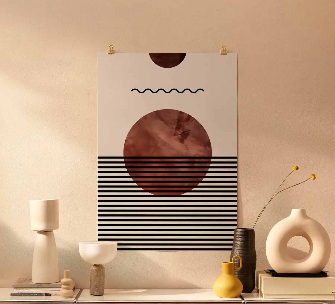 Eleganza minimalista Boho carta hahnemühle da James M Coyle