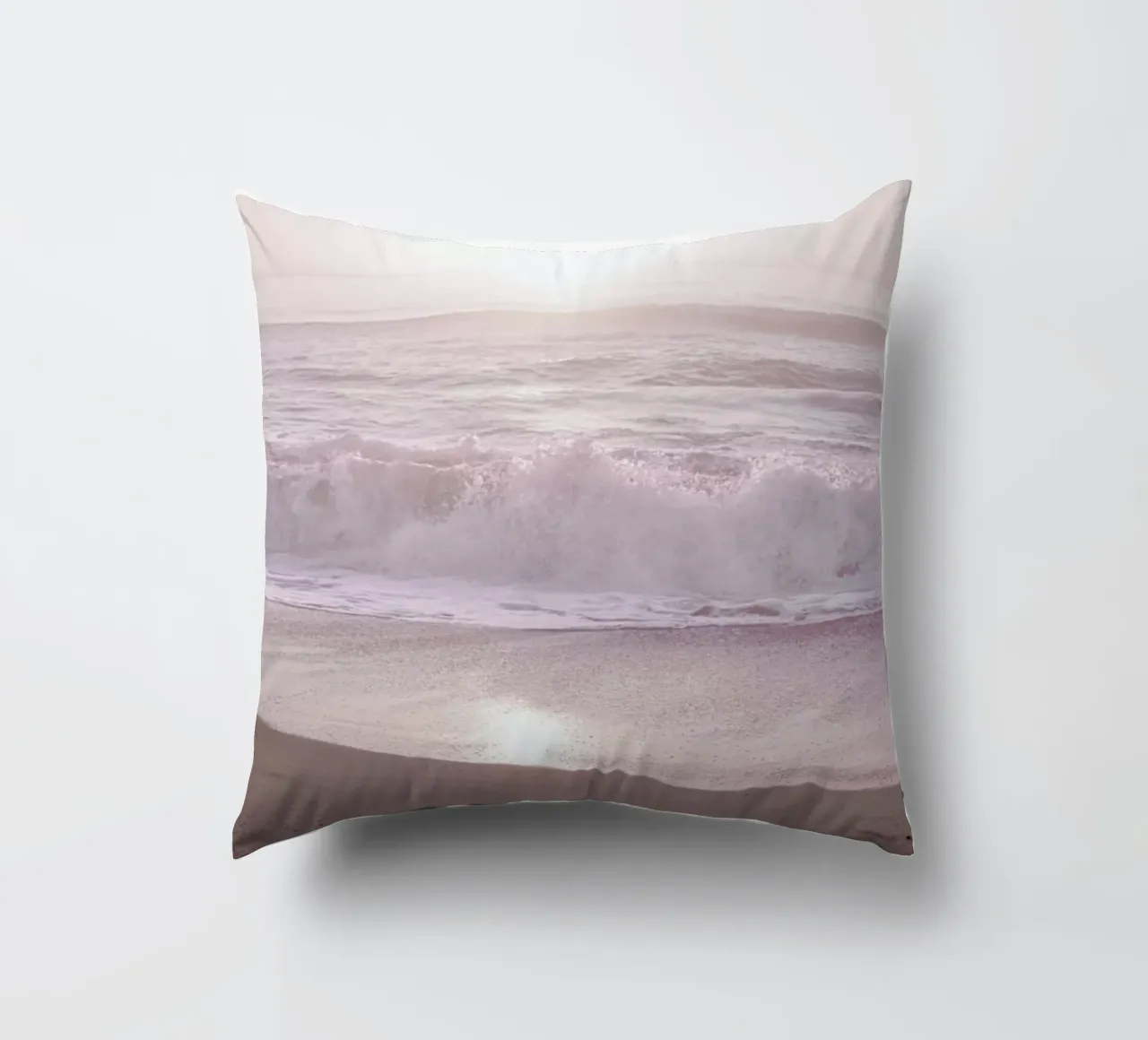 Sunset Halfmoon Bay cuscino da Monika Strigel