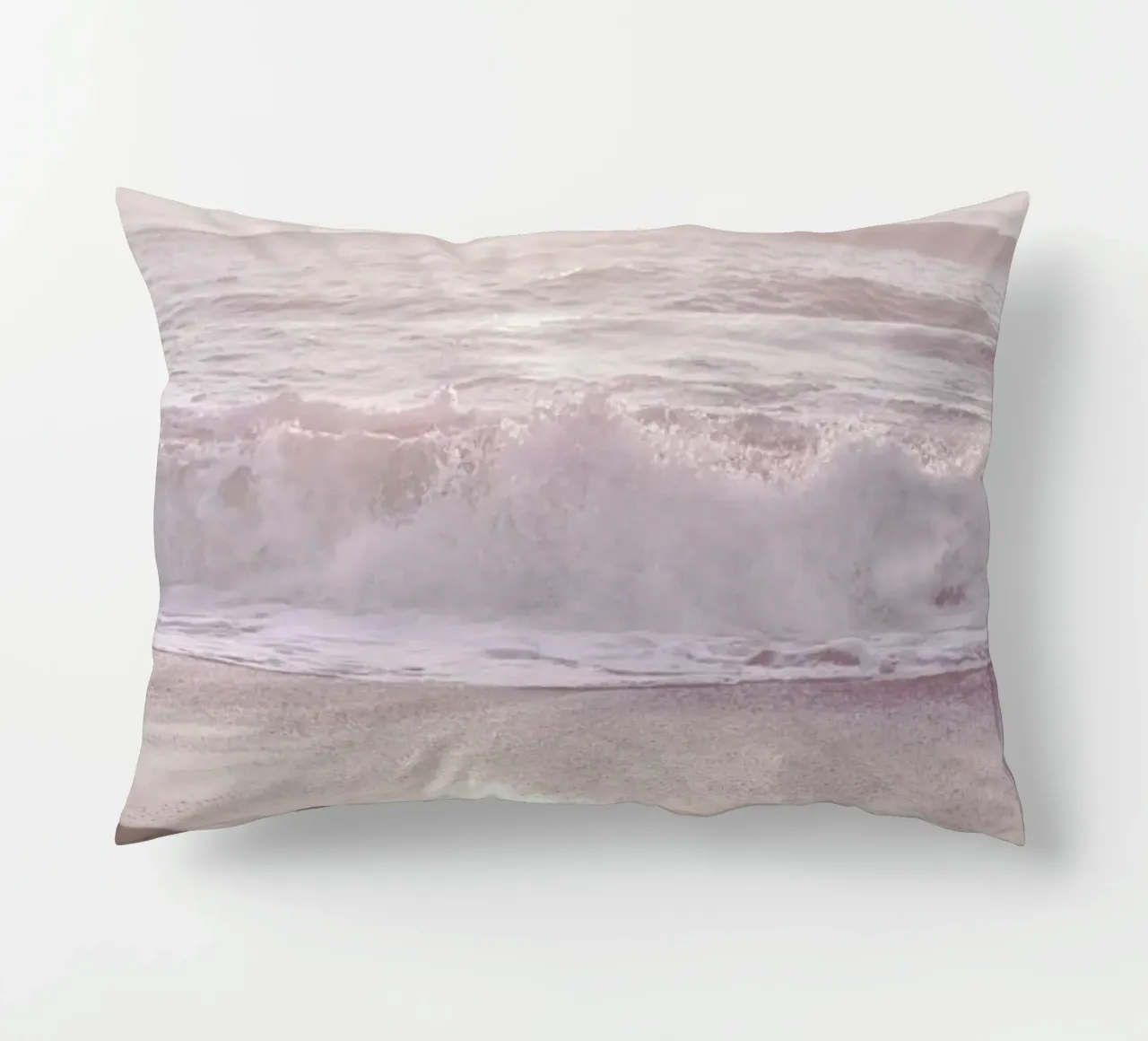 Sunset Halfmoon Bay cuscino da Monika Strigel