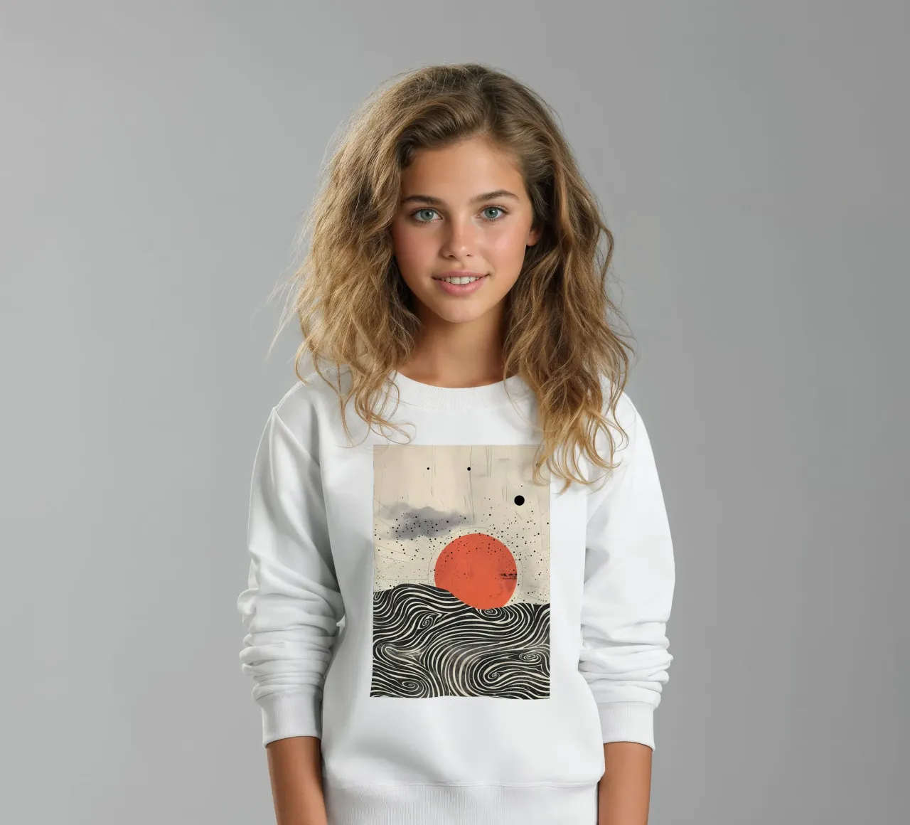 Ondata solare felpa bambino da James M Coyle