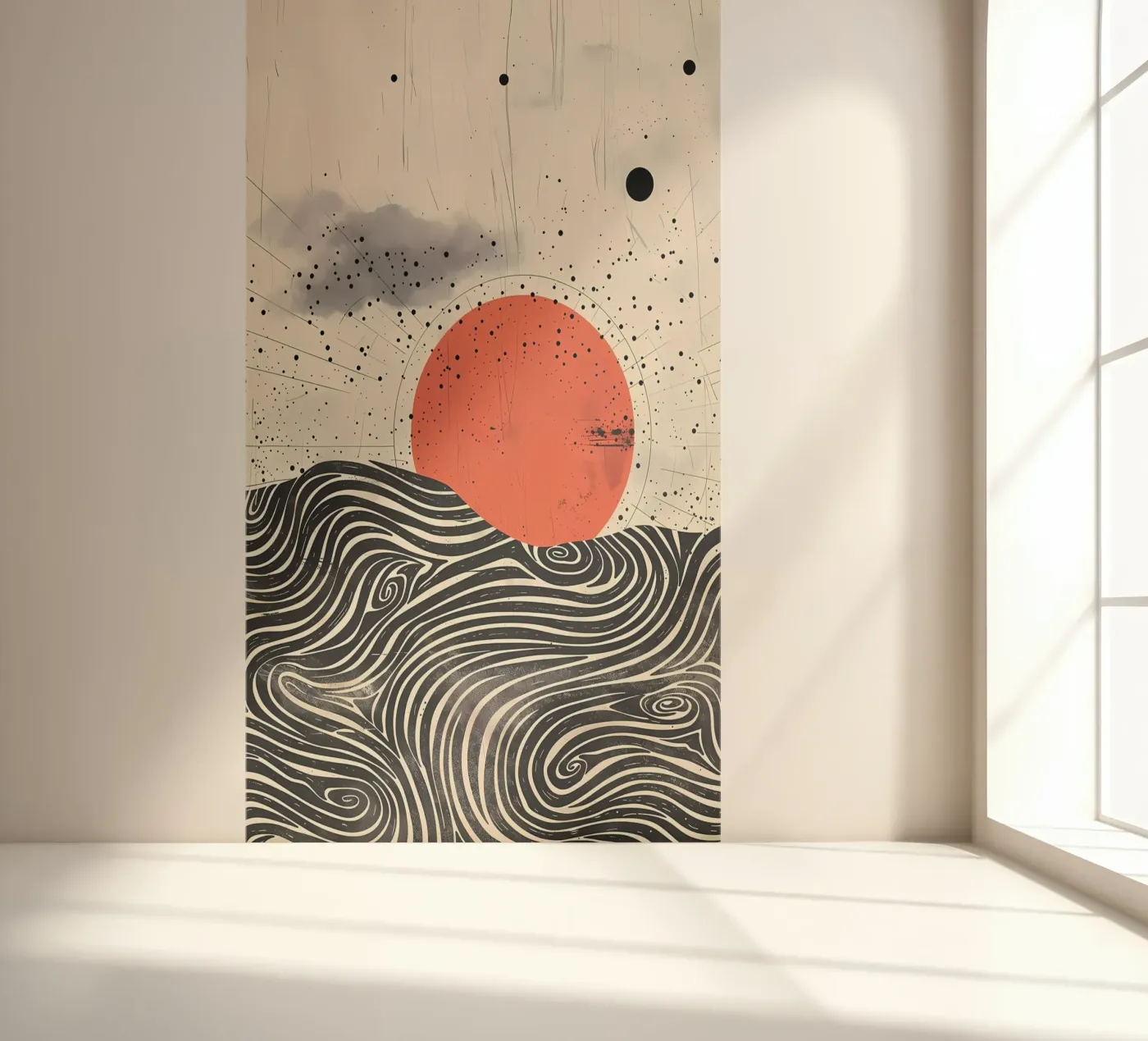 Zonne deining fotobehang van James M Coyle