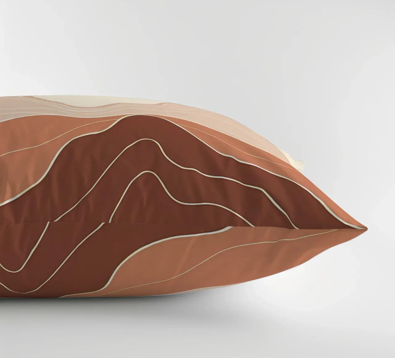 Minimal Boho Art decorative cushion by James M Coyle