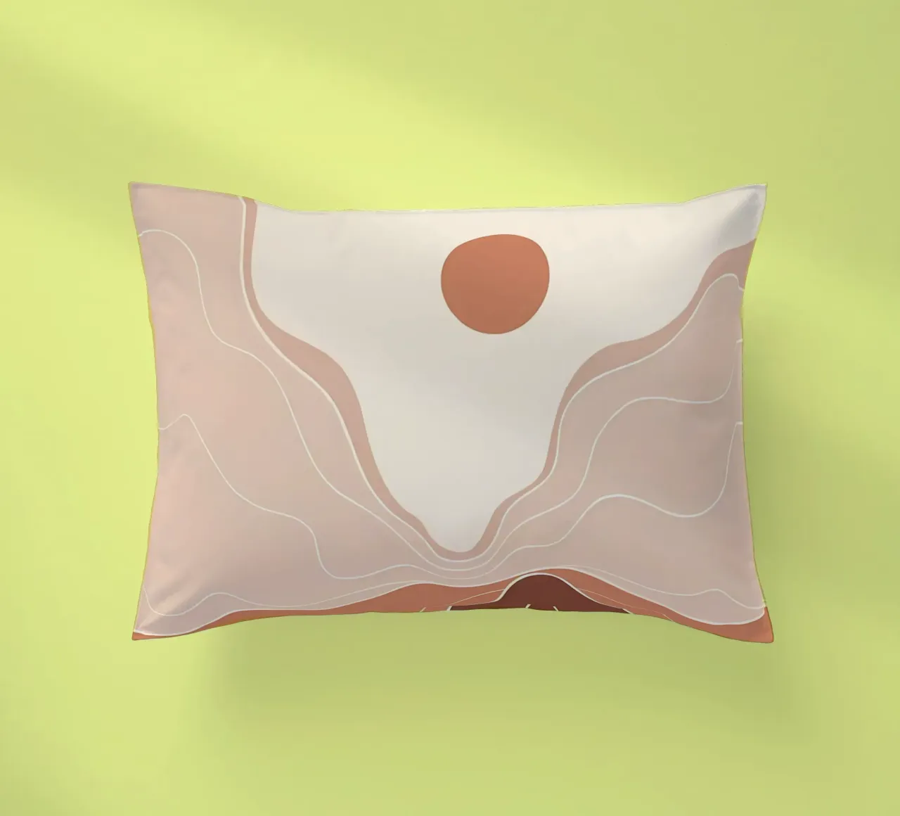 Minimal Boho Art decorative cushion by James M Coyle