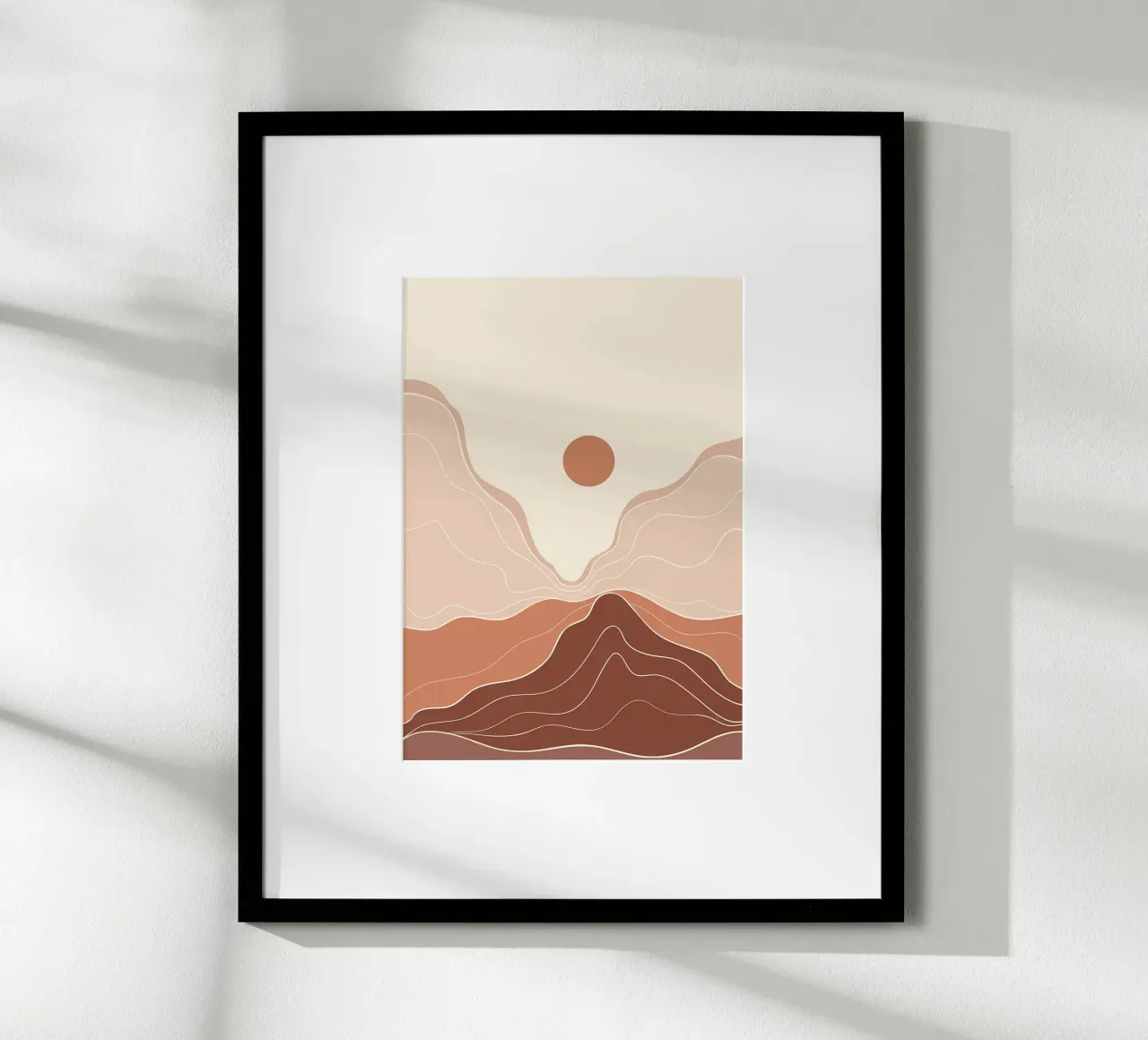 Minimal Boho Art hahnemühle by James M Coyle