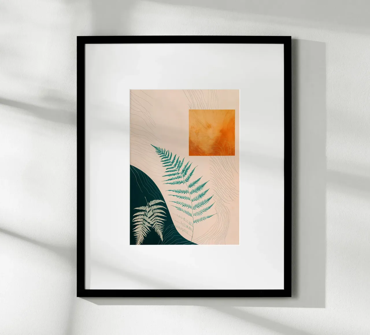 Varen & abstracte kunstdruk poster van Rebecca Clark Wyrick
