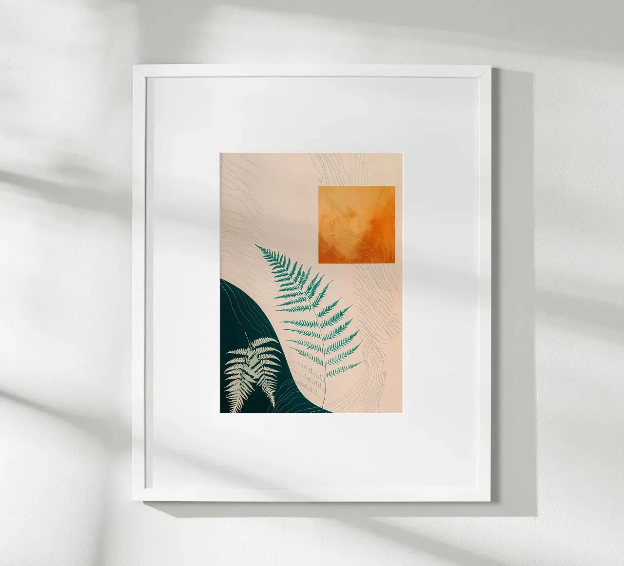 Varen & abstracte kunstdruk poster van Rebecca Clark Wyrick