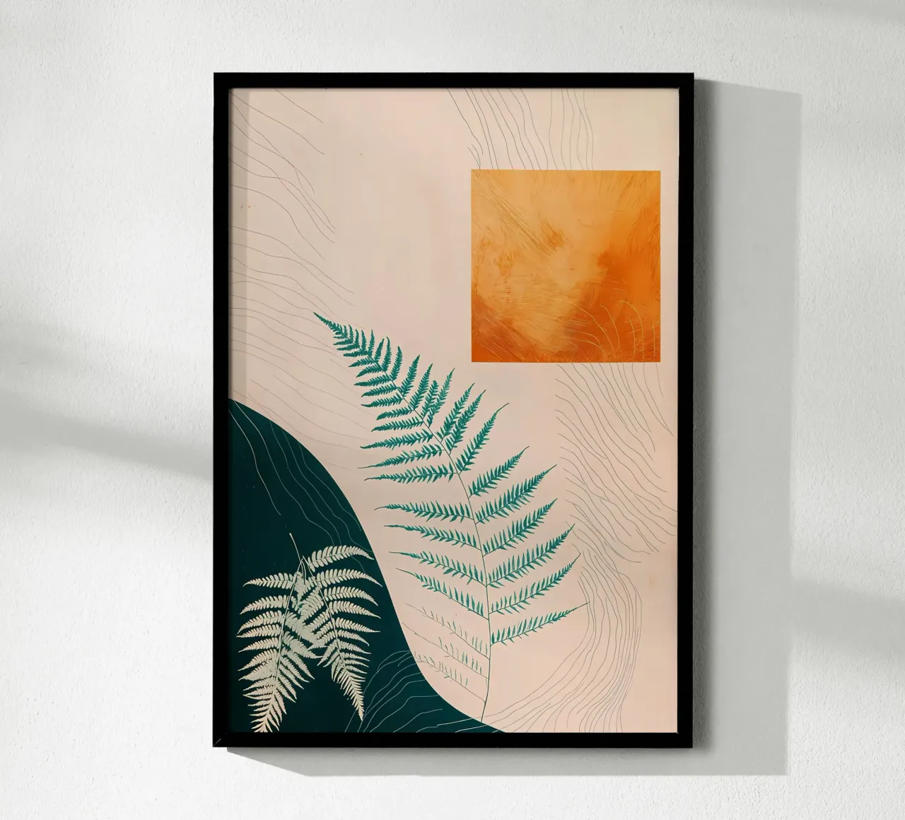 Varen & abstracte kunstdruk poster van Rebecca Clark Wyrick