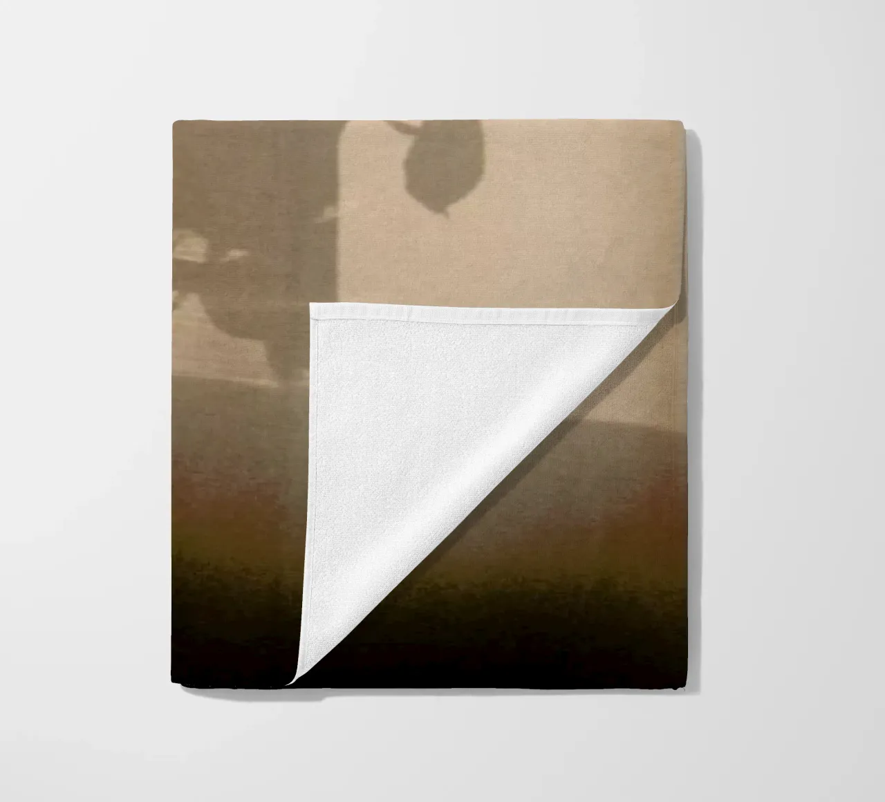 Abstract — Flower Shadow I beach towel by Sebastian Hilgetag