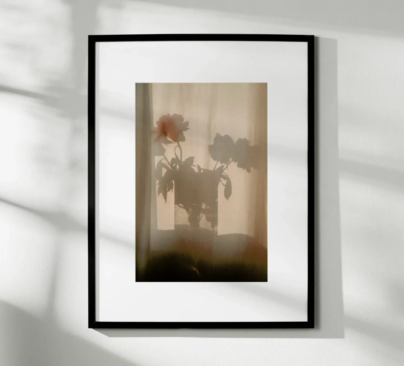 Abstract — Flower Shadow I poster da Sebastian Hilgetag