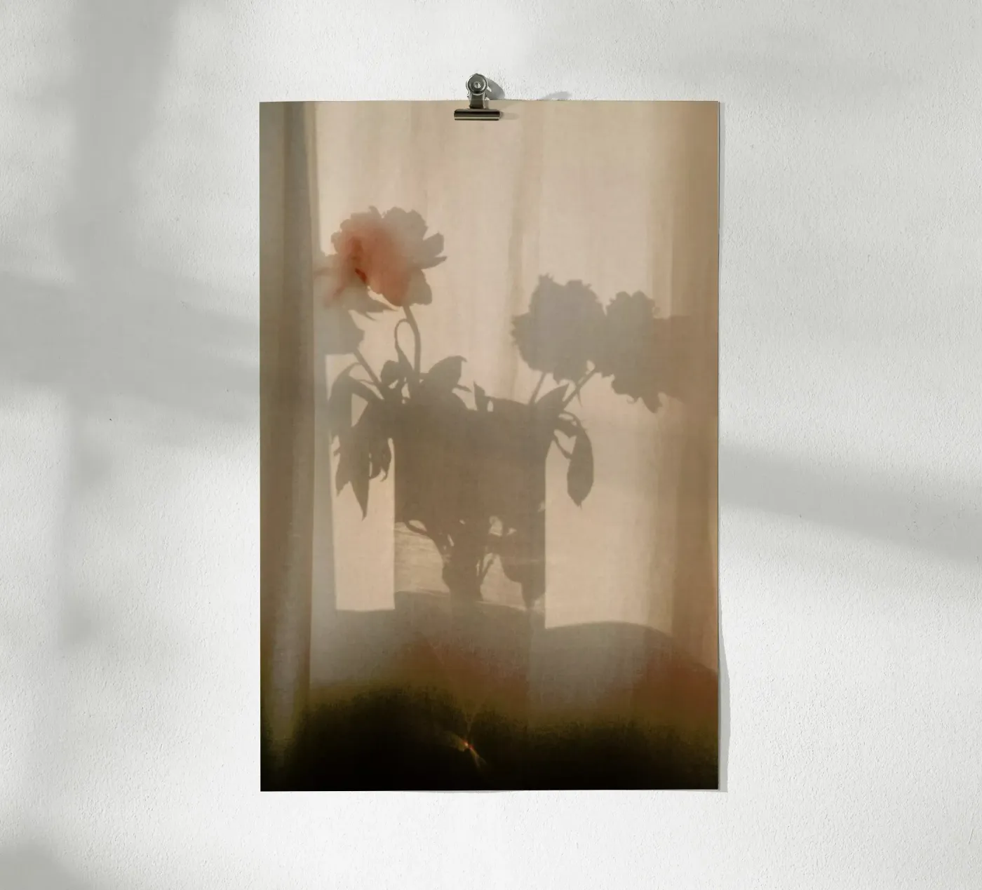 Abstract — Flower Shadow I poster da Sebastian Hilgetag