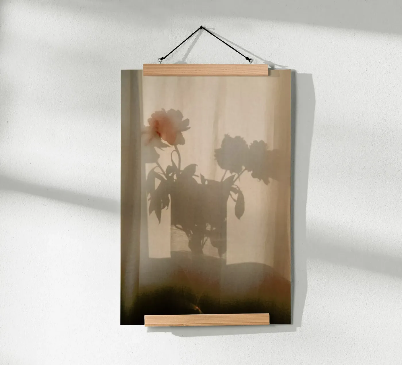 Abstract — Flower Shadow I poster da Sebastian Hilgetag