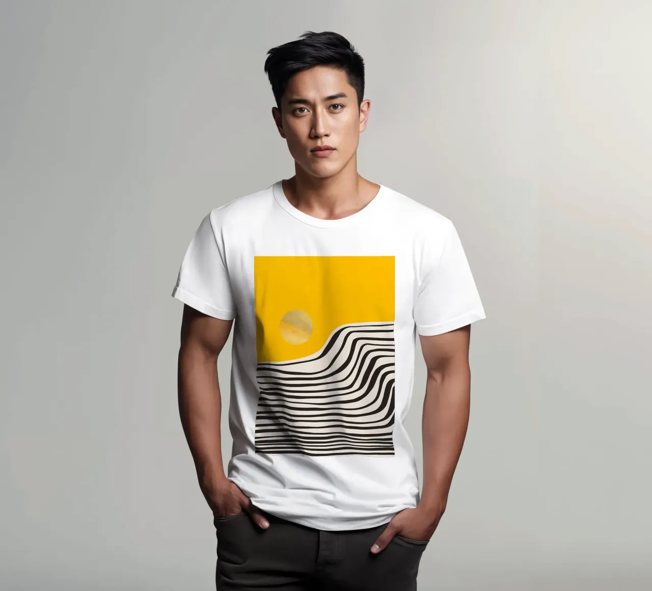 Minimale abstrakte Ansicht 3 T-Shirt von James M Coyle