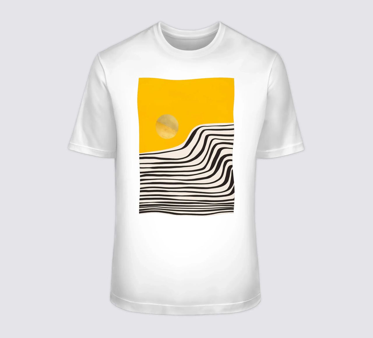 Minimal Abstract View 3 t-shirt by James M Coyle