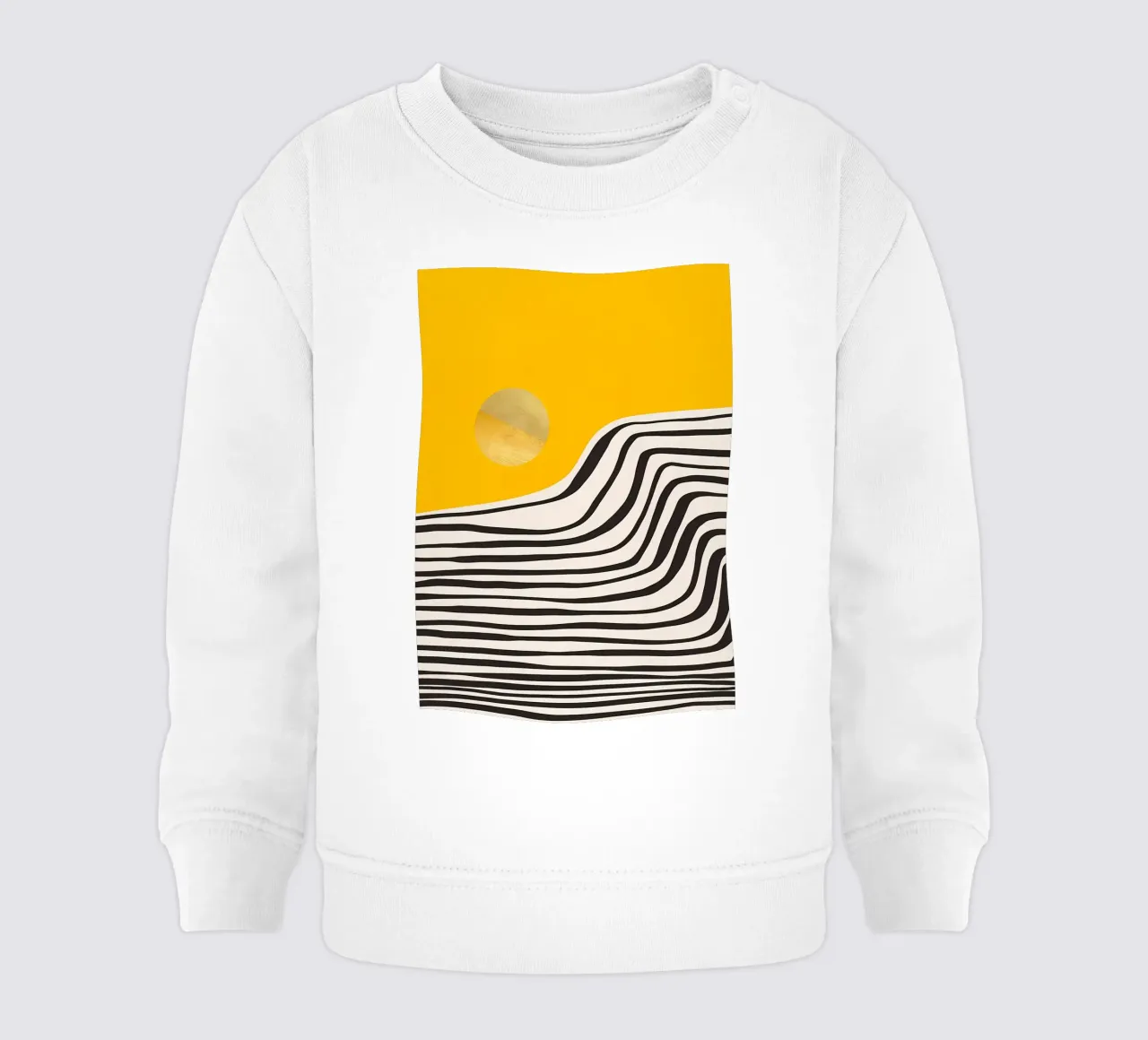 Vista astratta minimale 3 felpa neonato da James M Coyle