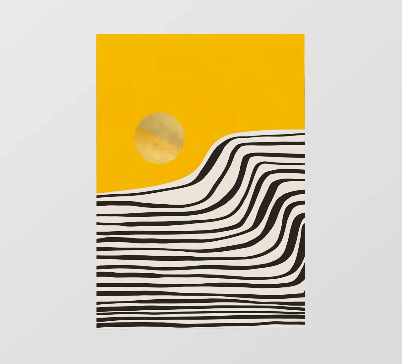 Vista astratta minimale 3 telo in pvc da James M Coyle