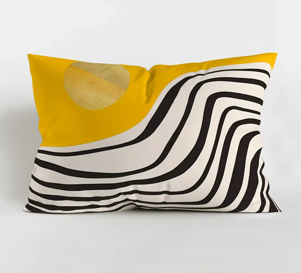 Minimal Abstract View 3 decorative cushion by James M Coyle