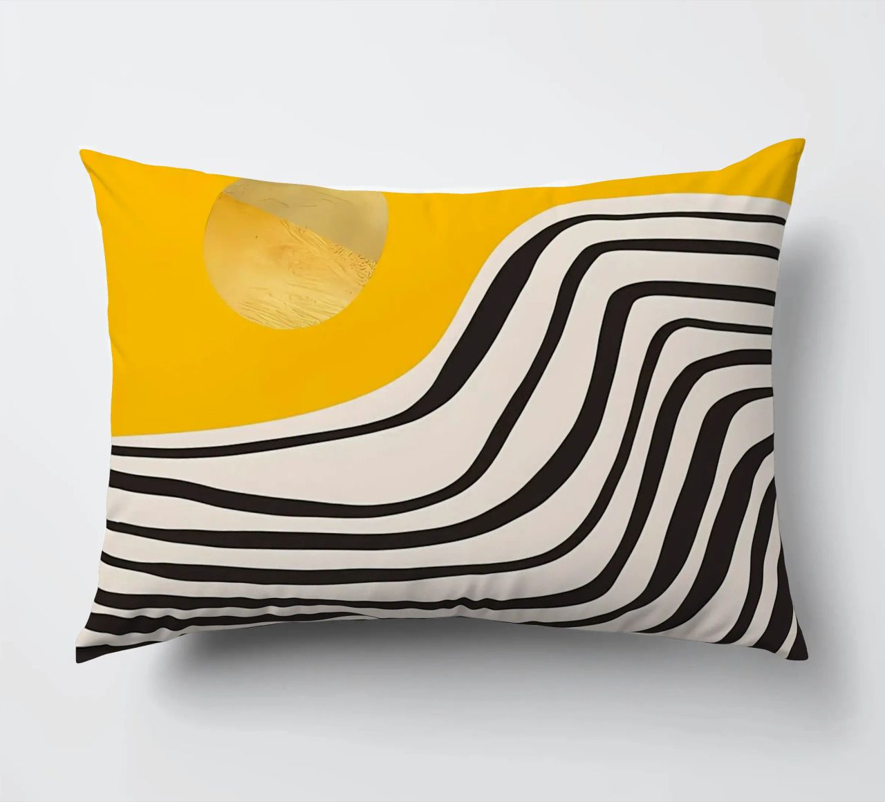 Minimal Abstract View 3 decorative cushion by James M Coyle