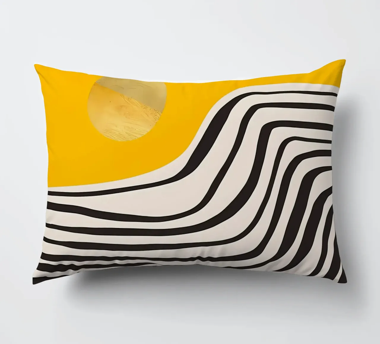 Minimal Abstract View 3 decorative cushion by James M Coyle